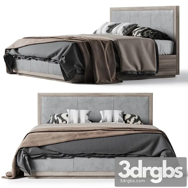 Restoration hardware kempton fabric platform bed 2 3D Model Download Restoration hardware kempton fabric platform bed 2 3D Model Download