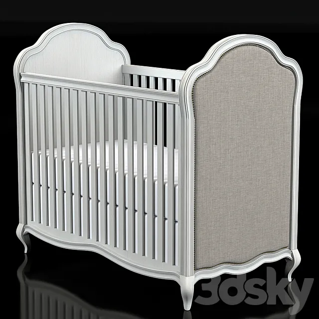 Restoration Hardware Marceline Crib 3D Model