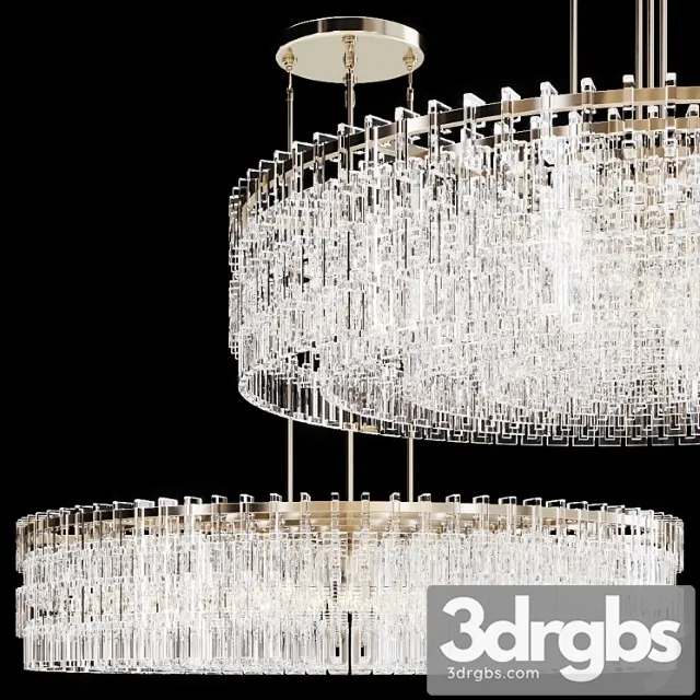 Restoration Hardware Marignan Round Chandelier 60 Level Nickel 3D Model Download Restoration Hardware Marignan Round Chandelier 60 Level Nickel 3D Model Download