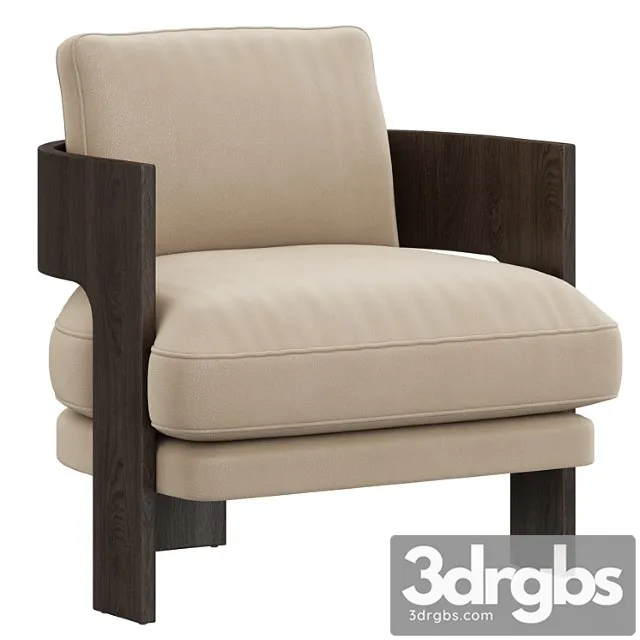 Restoration hardware milo baughman model 1948 3D Model Download