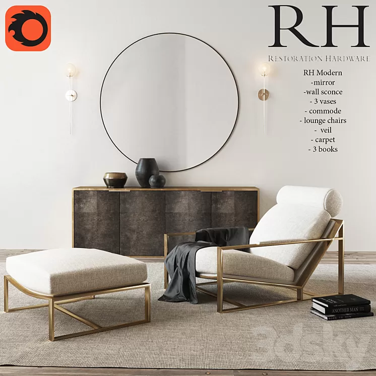 Rh modern chairs outlet