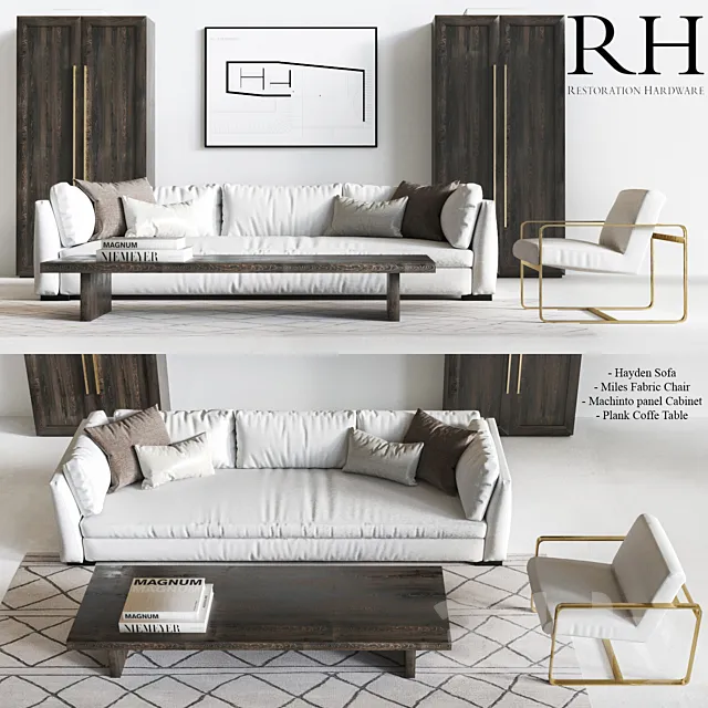 Restoration Hardware Modern 3DModel