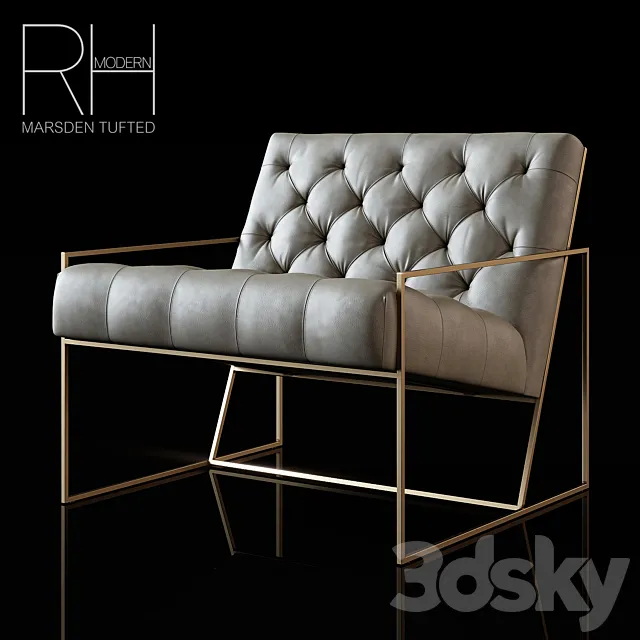 Restoration Hardware Modern – Marsden Tufted 3DModel
