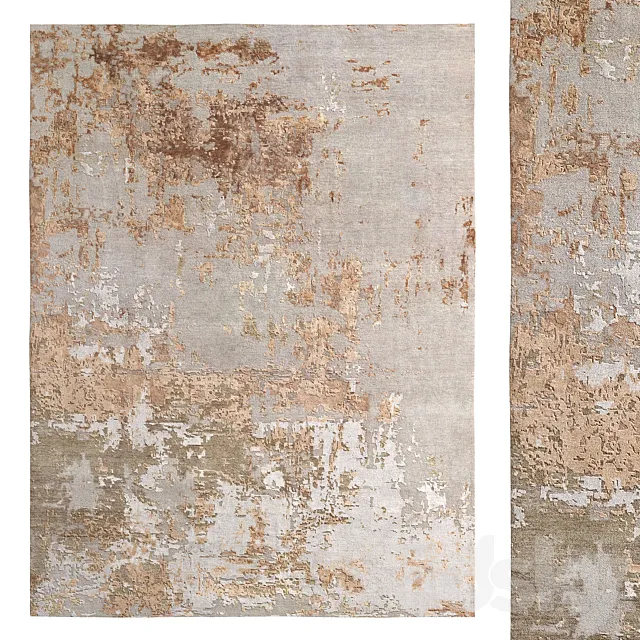 restoration hardware rug collections 3D Model restoration hardware rug collections 3D Model