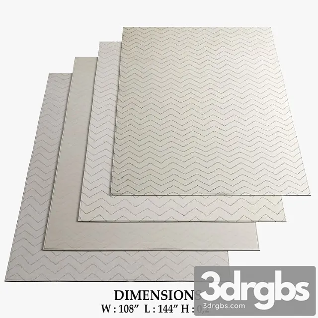 Restoration hardware rugs 114 3D Model Download