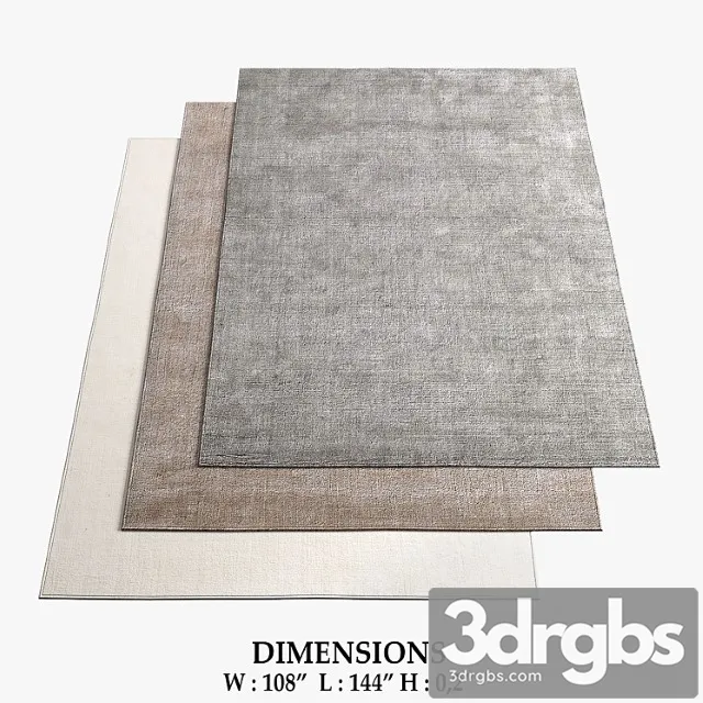 Restoration Hardware Rugs 71 3D Model Download