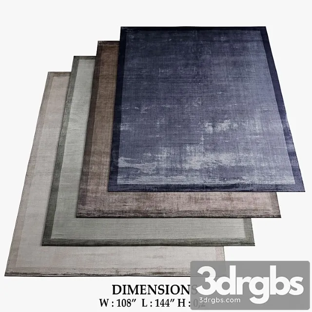 Restoration Hardware Rugs 75 3D Model Download