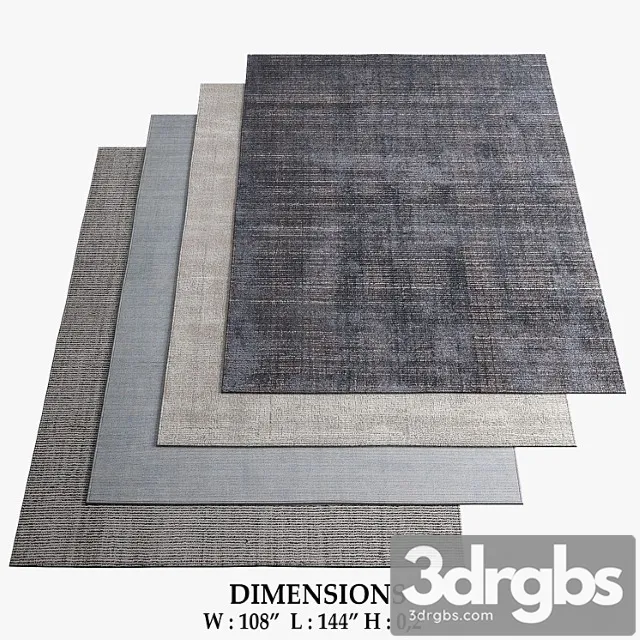 Restoration hardware rugs 97 3D Model Download