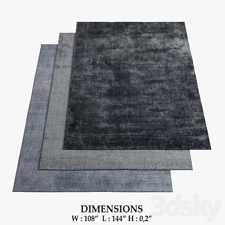 Restoration Hardware Rugs_72 3D Model