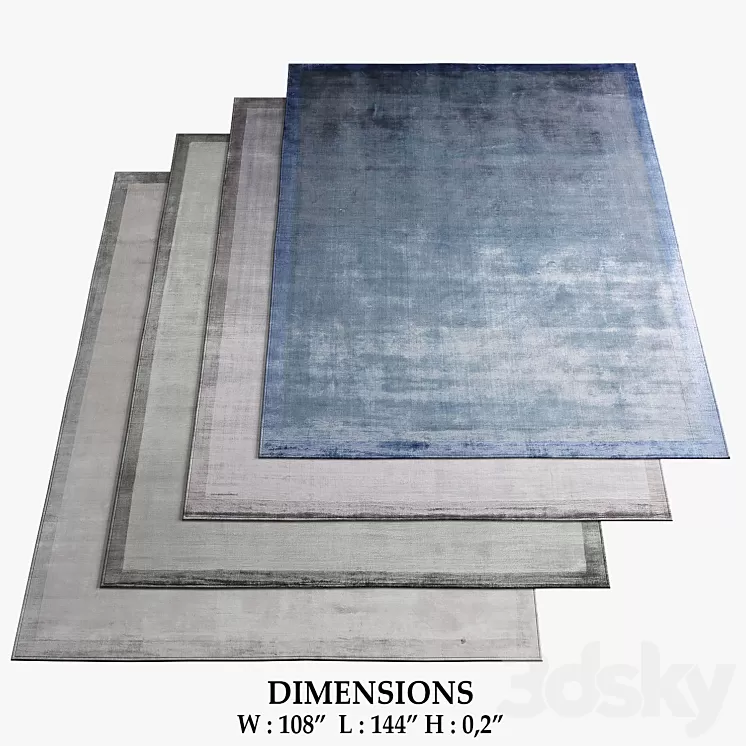Restoration Hardware Rugs_74 3D Model