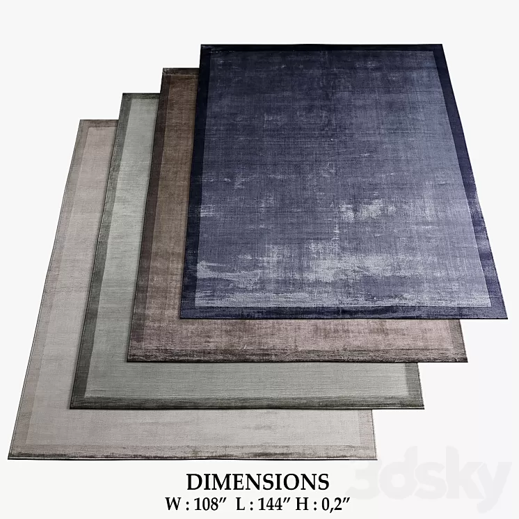 Restoration Hardware Rugs_75 3D Model
