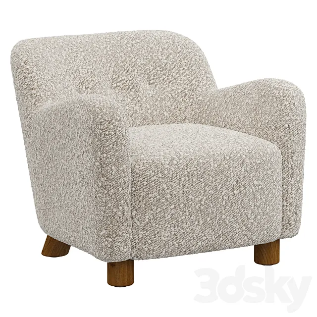 Restoration Hardware Ryeland Chair 3D Model