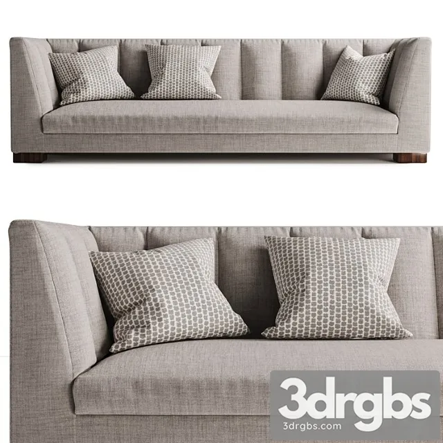 Restoration hardware sofa paxton 2 3D Model Download