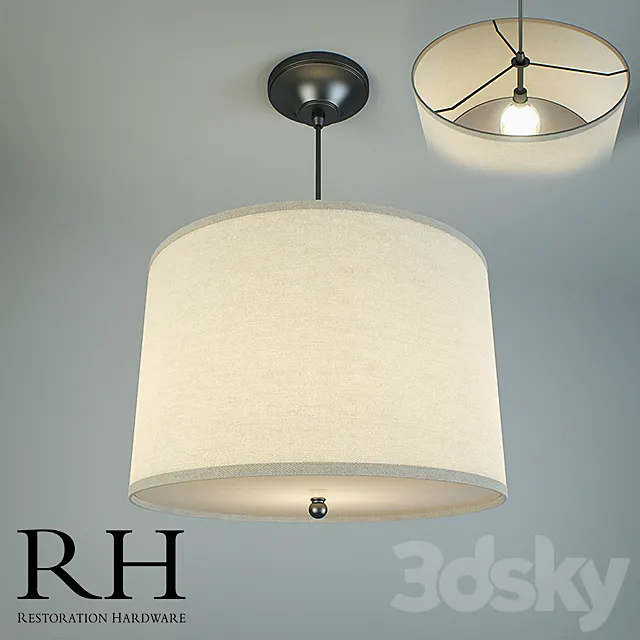 Restoration Hardware – Solid Adler Pendant 3DModel Restoration Hardware – Solid Adler Pendant 3DModel
