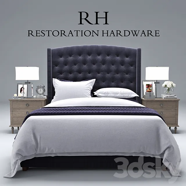 Restoration hardware warner bed discount