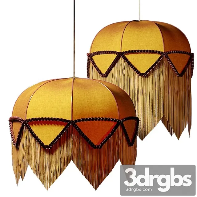 Retro Abazhur Tkanevyi S Kiseei 3D Model Download Retro Abazhur Tkanevyi S Kiseei 3D Model Download