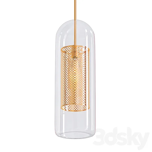 Retro pendant 3D Model