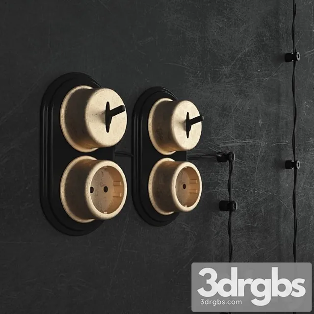 Retro Switches Retro Switches 3D Model Download