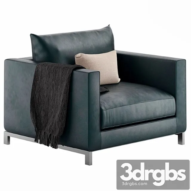 Reversi Armchair by Molteni & C 3D Model Download