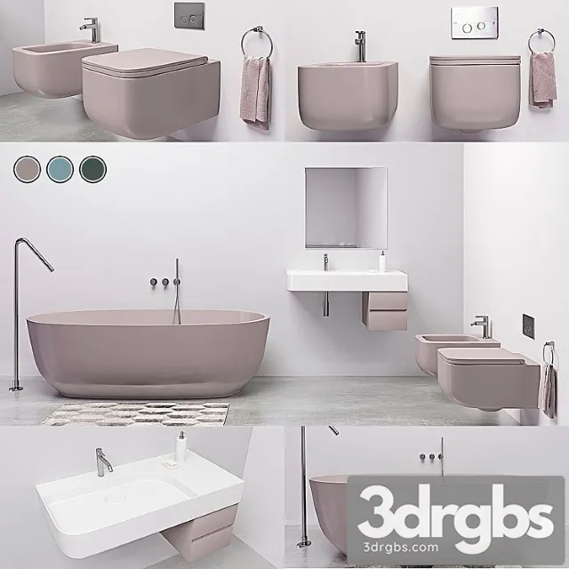 Revolution Set by Esedra Sdr Ceramiche 3D Model Download