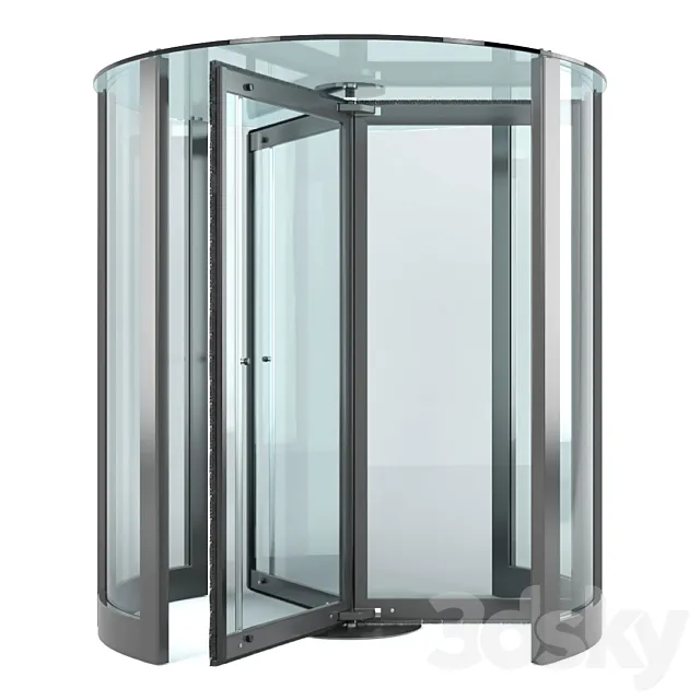 Revolver Door Dorma Crane 4000 3DModel