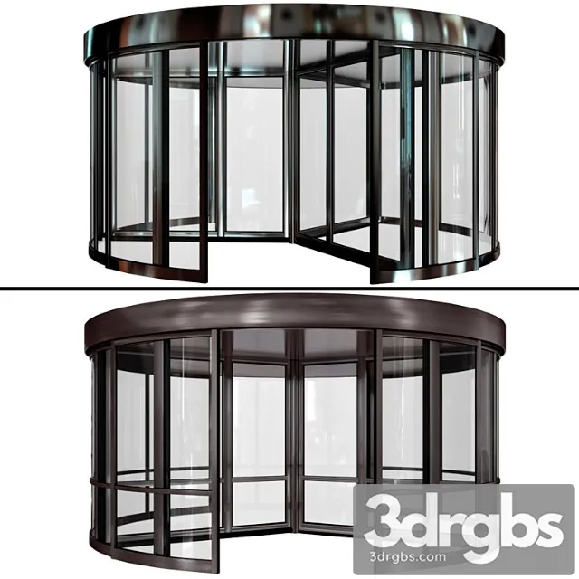 Revolving entrance doors