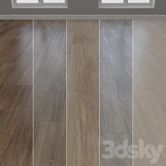 REX Selection oak FullColors 3D Model