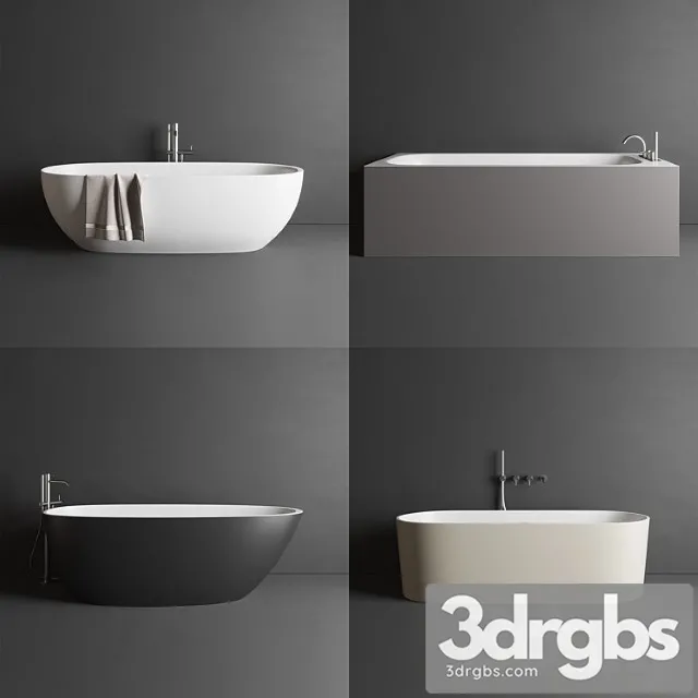 Rexa Design Bathtubs 3D Model Download