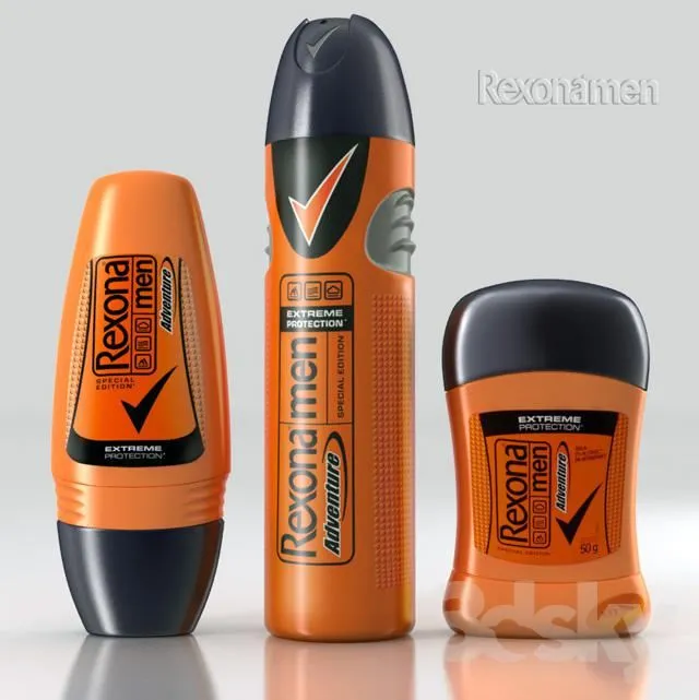 rexona men adventure 3D Model rexona men adventure 3D Model