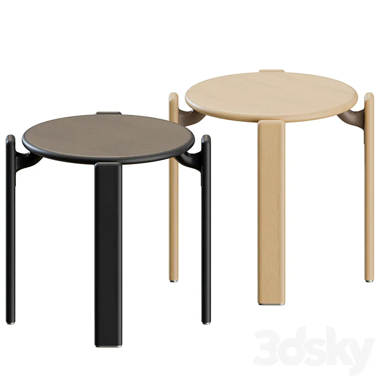 Rey Stool by Hay 3D Model Free Download