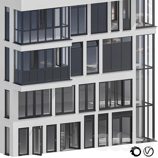 Reynaers Masterline 10 Functional 3D Model