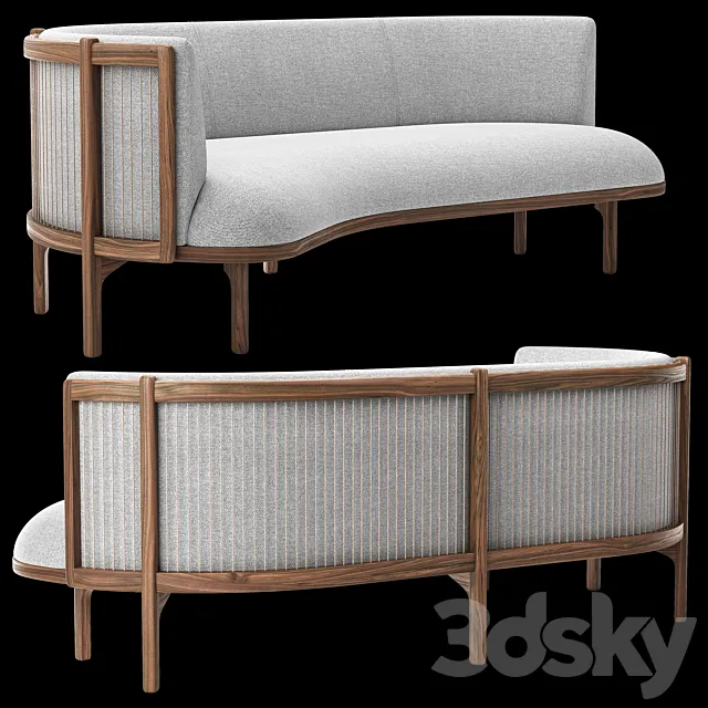 RF1903 Sideways Sofa 3D Model RF1903 Sideways Sofa 3D Model