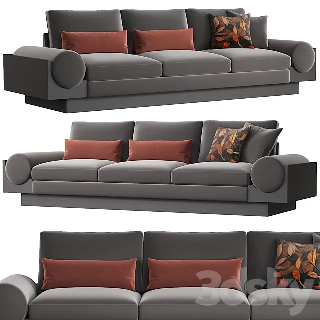 RH | 1960 S GRAND BOLSTER SOFA 3DModel RH | 1960 S GRAND BOLSTER SOFA 3DModel