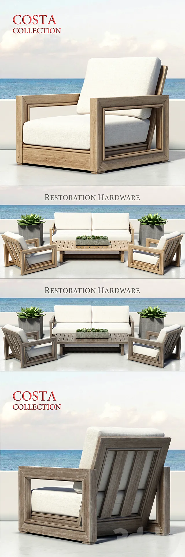 RH _ COSTA COLLECTION 3D Model