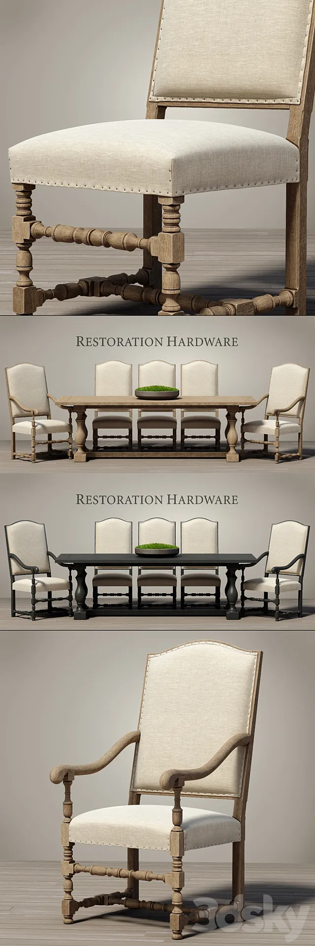 RH _ Dining set 3DModel