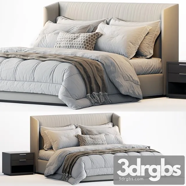 Rh alessa fabric shelter bed Rh alessa fabric shelter bed