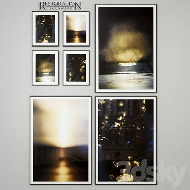 RH Alex Del Rio Warm Beam 3D Model RH Alex Del Rio Warm Beam 3D Model