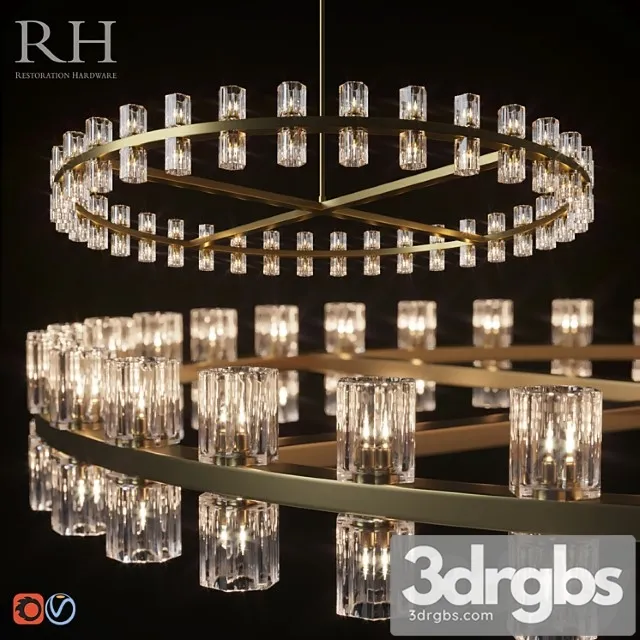 Rh Arcachon Round Chandelier 60 3D Model Download Rh Arcachon Round Chandelier 60 3D Model Download