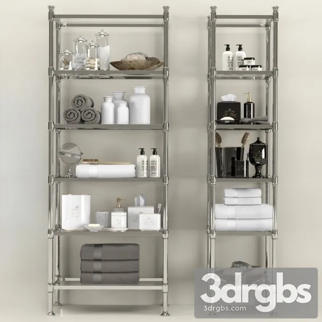 RH Bathroom Acsessuars 03 3D Model Download RH Bathroom Acsessuars 03 3D Model Download