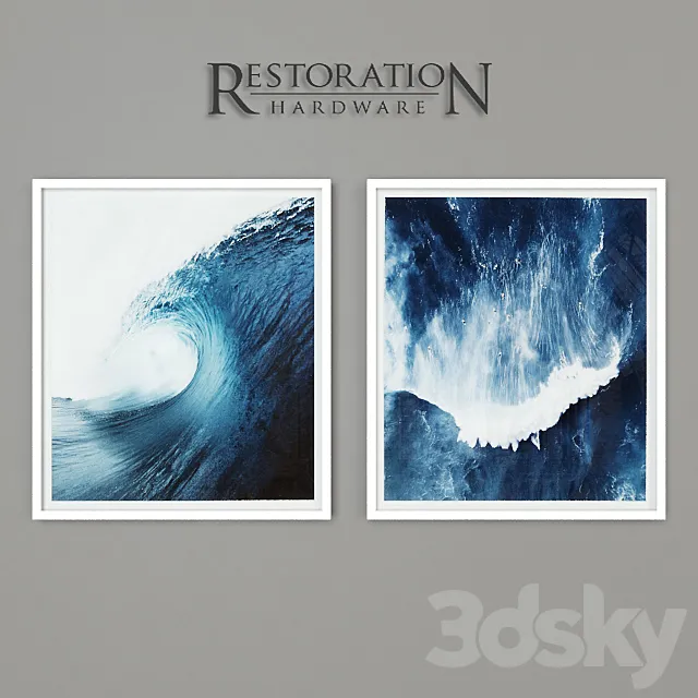 RH Big Wave Surf Photography 3DModel RH Big Wave Surf Photography 3DModel