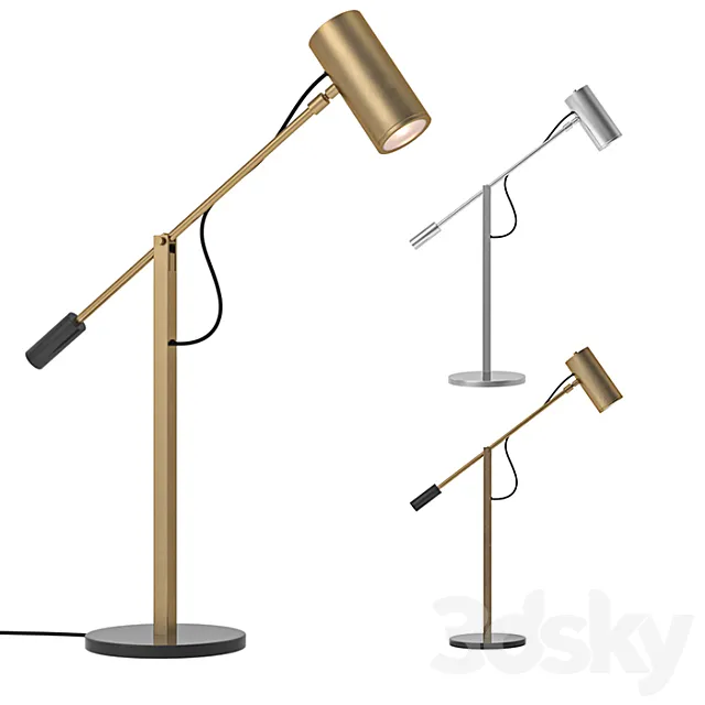 RH – Champeaux Cantilever Table Lamp 3DModel
