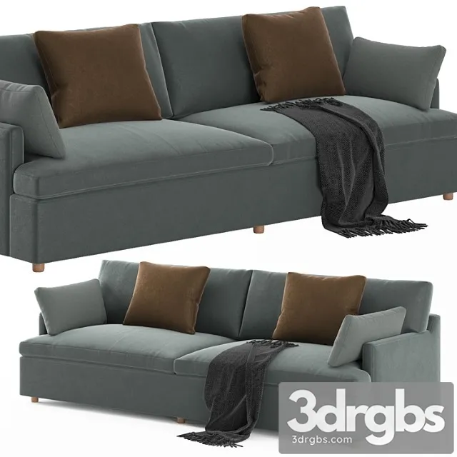 Rh cloud track arm sofa