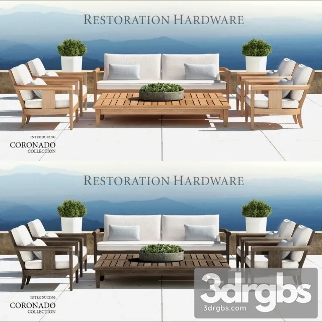 RH Coronado Collection 3D Model Download
