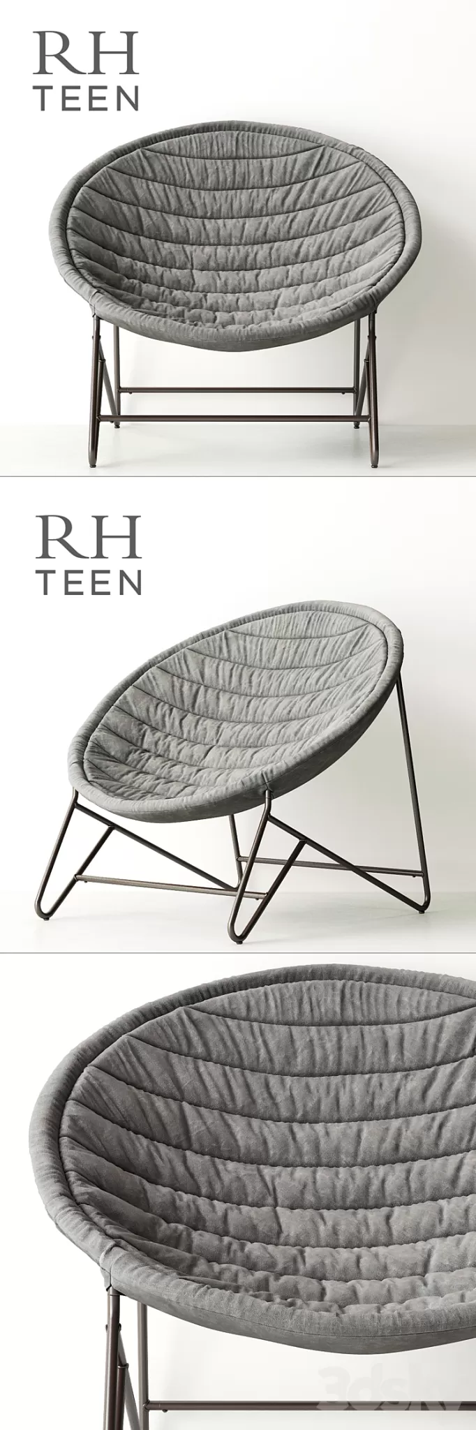 RH \/ COSMO LOUNGE CHAIR 3D Model RH \/ COSMO LOUNGE CHAIR 3D Model