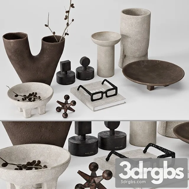 RH Decor Set 2 3D Model Download RH Decor Set 2 3D Model Download