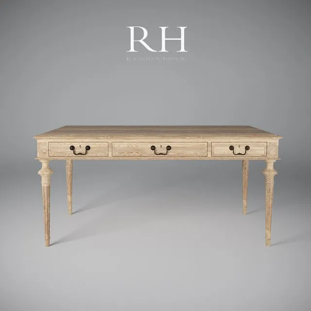 RH Desk 3D Model