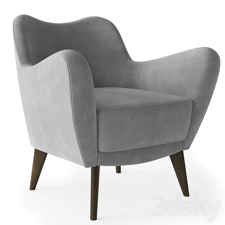 RH FLORENT CHAIR 3D Model RH FLORENT CHAIR 3D Model