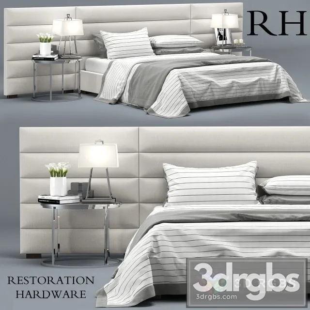 RH Horizontal Channel Bed 3D Model Download RH Horizontal Channel Bed 3D Model Download