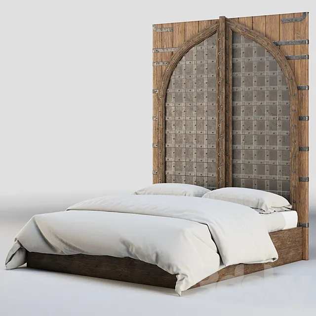RH INDIAN FORTRESS BED 3D Model