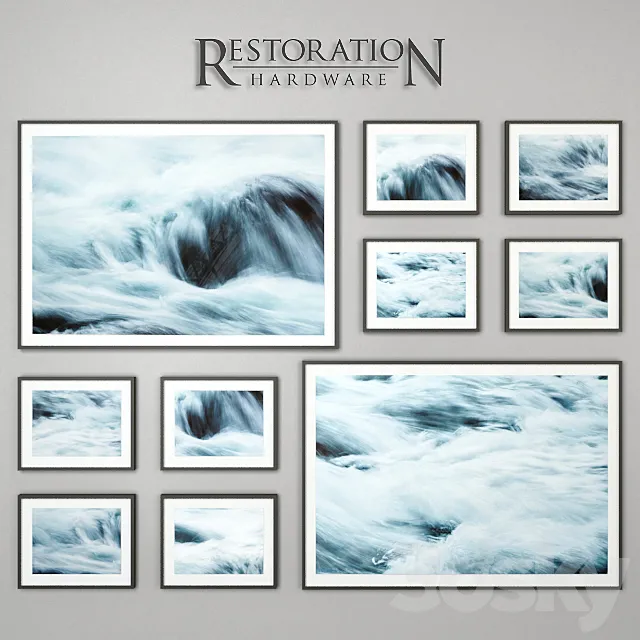 RH Kate Schermerhorn Rogue Waves 3D Model RH Kate Schermerhorn Rogue Waves 3D Model